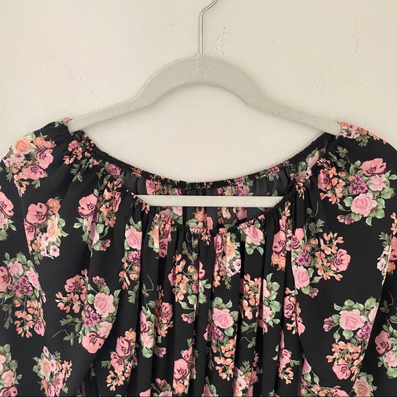 Rainbow Smocked Romper with Pockets - Picture 3 of 4